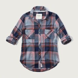 Abercrombie & Fitch Multicolor Plaid Shirt
